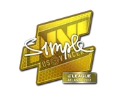 Sticker | s1mple | Atlanta 2017 image