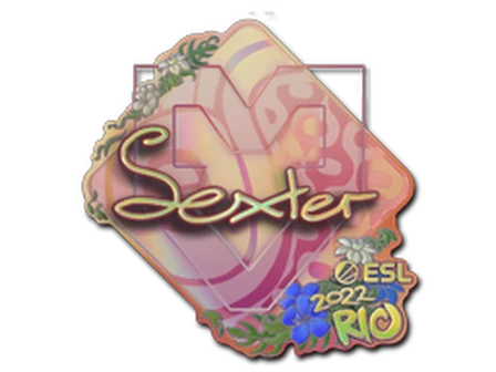 Sticker | dexter (Holo) | Rio 2022 image