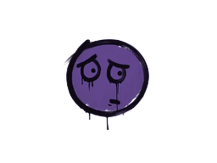 Sealed Graffiti | Worry (Monster Purple) image