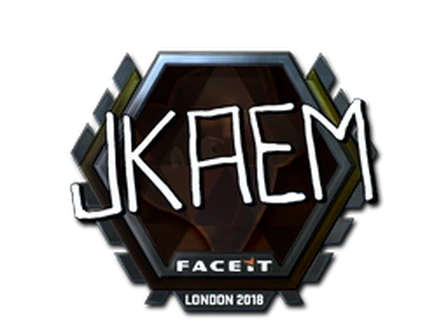 Sticker | jkaem (Foil) | London 2018 image