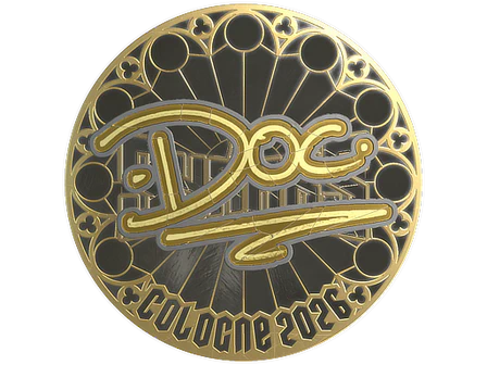 Sticker | doc (Gold) | Cologne 2026 image