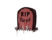 Sealed Graffiti | Tombstone (Blood Red) image