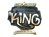 Sticker | kNgV- (Gold) | Berlin 2019 image