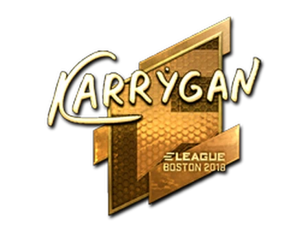 Sticker | karrigan (Gold) | Boston 2018 image