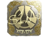 Sticker | s1n (Gold) | Austin 2025 image