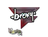 Sticker | broky (Glitter) | Paris 2023 image