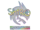 Sticker | sh1ro (Holo) | Copenhagen 2024 image