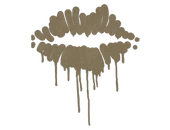 Sealed Graffiti | Kiss (Dust Brown) image