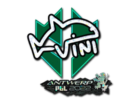 Sticker | VINI (Glitter) | Antwerp 2022 image