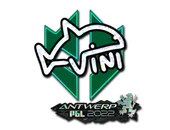 Sticker | VINI (Glitter) | Antwerp 2022 image