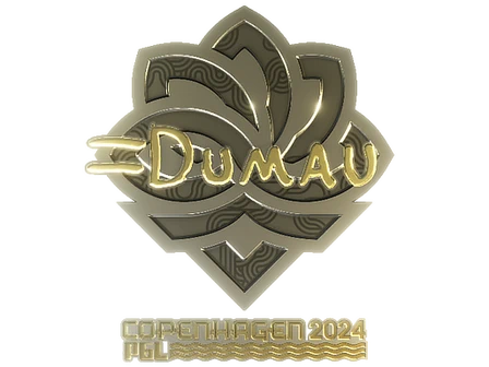 Sticker | dumau (Gold) | Copenhagen 2024 image