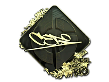 Sticker | CeRq (Gold) | Rio 2022 image