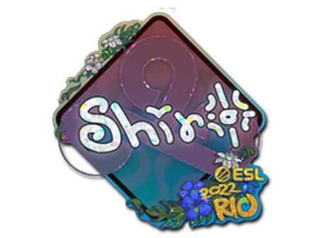 Sticker | sh1ro (Glitter) | Rio 2022 image
