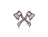 Sealed Graffiti | X-Axes (War Pig Pink) image