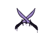 Sealed Graffiti | X-Knives (Violent Violet) image