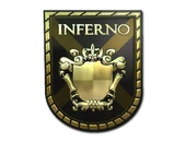 Sticker | Inferno (Gold) image