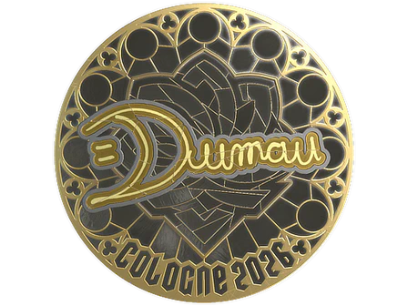 Sticker | dumau (Gold) | Cologne 2026 image