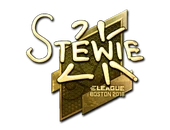 Sticker | Stewie2K (Gold) | Boston 2018 image