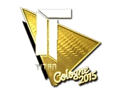 Sticker | Titan (Gold) | Cologne 2015 image