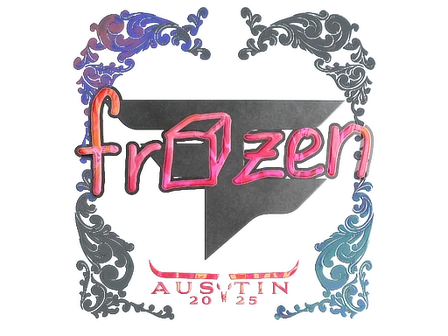 Sticker | frozen (Holo) | Austin 2025 image