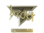 Sticker | broky (Gold) | Copenhagen 2024 image