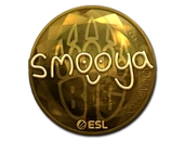 Sticker | smooya (Gold) | Katowice 2019 image