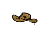 Sealed Graffiti | Sheriff (Desert Amber) image