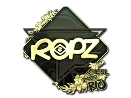 Sticker | ropz (Gold) | Rio 2022 image