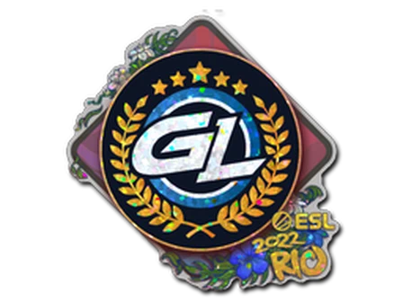 Sticker | GamerLegion (Glitter) | Rio 2022 image