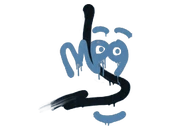 Sealed Graffiti | Recoil MP9 (Monarch Blue) image