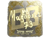 Sticker | Magnojez (Gold) | Austin 2025 image