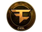 Sticker | FaZe Clan (Gold) | Katowice 2019 image