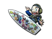 Sticker | Sticker Bomb Surf Ava (Foil) image