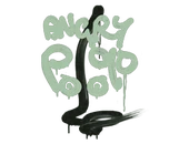 Sealed Graffiti | Recoil P90 (Cash Green) image