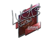 Sticker | LUCAS1 (Foil) | Boston 2018 image