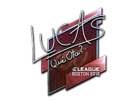 Sticker | LUCAS1 (Foil) | Boston 2018 image