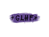 Sealed Graffiti | GLHF (Monster Purple) image