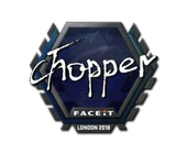 Sticker | chopper | London 2018 image