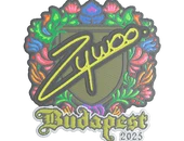 Sticker | ZywOo (Embroidered) | Budapest 2025 image
