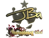 Sticker | JBa (Gold) | Shanghai 2024 image