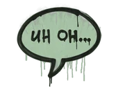 Sealed Graffiti | Uh Oh (Cash Green) image