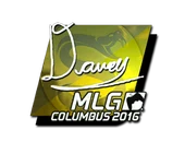 Sticker | DAVEY (Foil) | MLG Columbus 2016 image