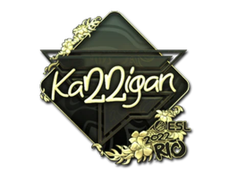 Sticker | karrigan (Gold) | Rio 2022 image