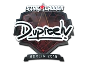 Sticker | dupreeh (Foil) | Berlin 2019 image