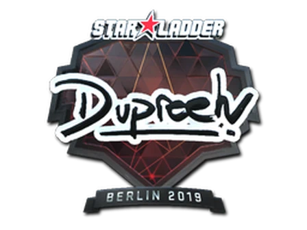 Sticker | dupreeh (Foil) | Berlin 2019 image