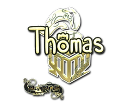 Sticker | Thomas (Gold) | Paris 2023 image