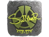 Sticker | Swisher (Foil) | Austin 2025 image