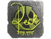 Sticker | reck (Foil) | Austin 2025 image