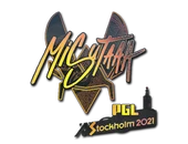 Sticker | misutaaa (Holo) | Stockholm 2021 image
