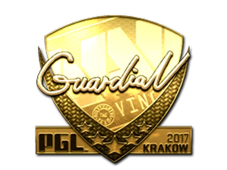 Sticker | GuardiaN (Gold) | Krakow 2017 image